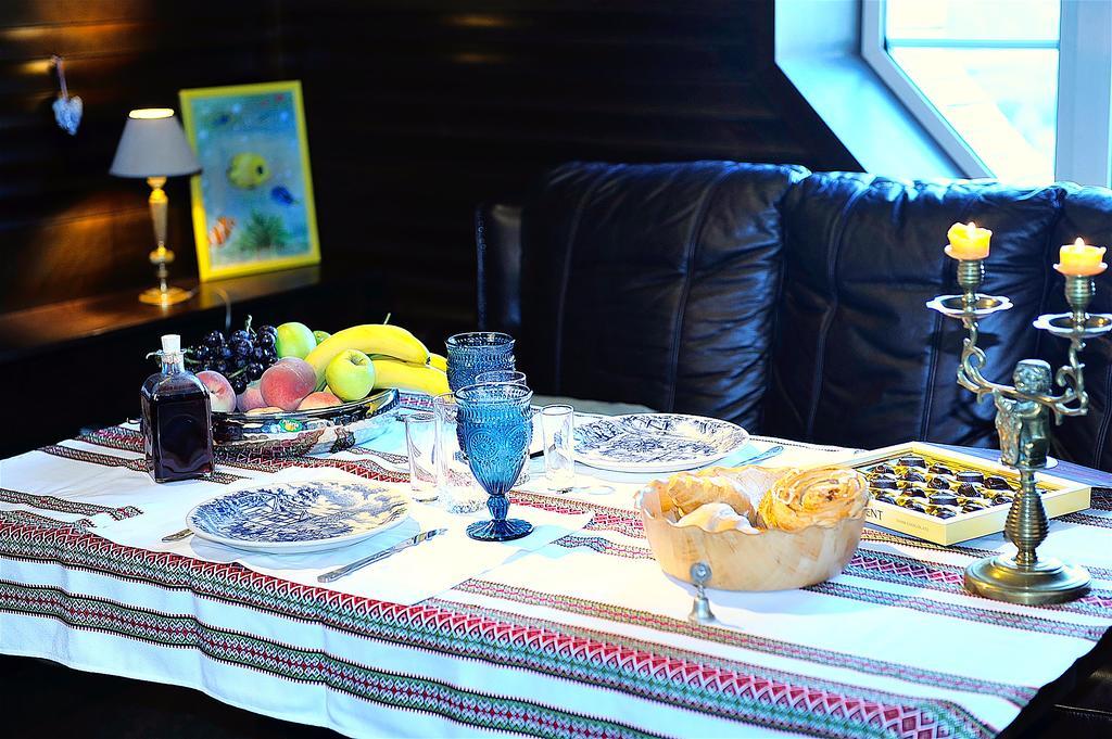 Apartamento The Sky Loft Kiev Exterior foto