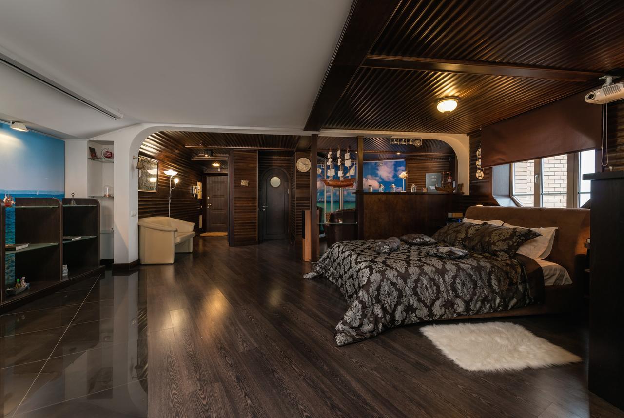 Apartamento The Sky Loft Kiev Exterior foto